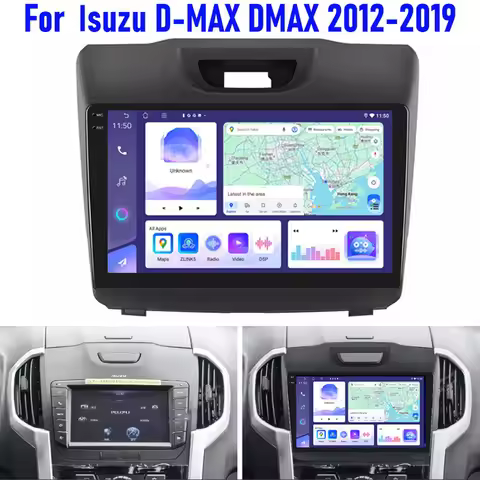 9'' For Isuzu D-MAX DMAX 2012-2019 Car Radio Head Unit Wireless Apple Carplay Android 13 Auto Intell