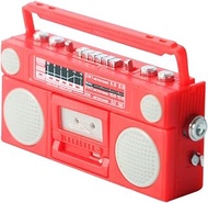 Toyvian Classical Radio Model Desktop Decor Vintage Decor Tabletop Accessories Doll House Furniture Accessories Vintage Radio Model Mini Radio Decor Doll House Recorder Mini Radio Model