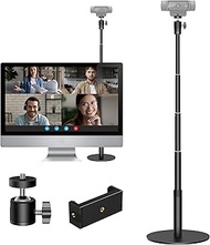InnoGear Webcam Stand, 31" Telescopic Webcam Mount Vlogging Stick with Phone Holder Web Cam Stand fo