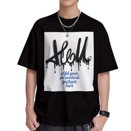 【My Custom】100% Cotton Short Sleeve T-Shirt Unisex Round Neck Cotton Top Fashion Print Design Cute P