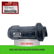 Rubber boot bush pin caliper front rear 45132-166-016