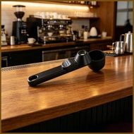 Coffee Scoop and Funnel Leak-Proof Adjustable Refillable Ground Coffee Tablespoon Scoop for Beans Pr