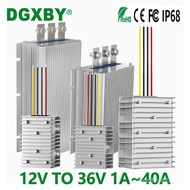 12V hingga 36V DC Bekalan Kuasa Pengawal Selia Voltan Modul 10-25V ke 36V Penukar Galak Pengubah DC-
