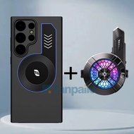 Tanpaile-ทำความเย็นให้เคสกันกระแทกสำหรับ S24 Samsungกันชนสำหรับเล่นเกมเคสระบายความร้อนกันกระแทกเคสมื