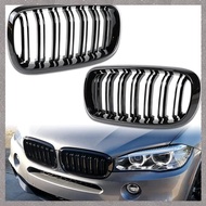[M G L O] Front Bumper Kidney Grille Grill Cover Accessories for X5 F15 X6 F16 X5M F85 X6M F86 2014-
