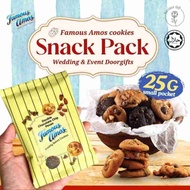 (5pkts) Famous Amos Cookies - 25G small pkt - Doorgift Party Favor