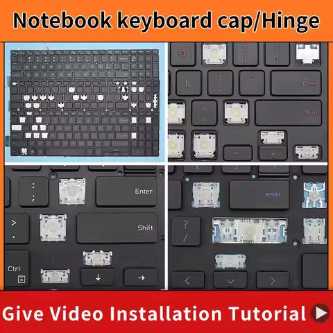 Replacement Keycap Key cap Hinge for Dell G3 3500 3590 3572 3779 3579 3578 G5 5500 5590 5583 5587 G7
