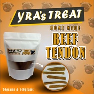 100% Natural Dehydrated Beef Tendon Treats for Dog