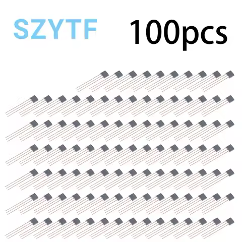 100pcs 49E Hall Element OH49E SS49E Hall Effect Sensor Linear Switch
