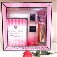 Victoria's Secret 3 in 1 set ( Bombshell perfume + pure seduction + fragrance mist )