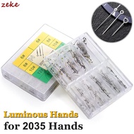 2025Aiguille 2035 Hands Set Black Gold Silver Watch Hands Luminous for Miyota 2035 Nautilus Hands Wa