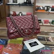 Chanel Classic Maix Jumbo cf33 caviar Flap Bag #香奈兒
