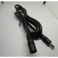 DC extension cord jack 5521 (2m 0.75mm2 18AWG 10A)/ DC extension cord jack 5521 with two male and fe