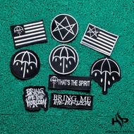 EMBROIDERED PATCH EMBROIDERED EMBLEM MUSIC PATCH BAND BRING ME THE HORIZON