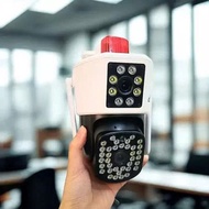 Yoosee Dual Eye WiFi Camera Q42D 5.0M Super Sharp - 350 Degree Rotation, Color Night