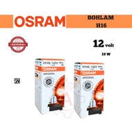 ORIGINAL OSRAM H16 12V 19W HALOGEN HEADLIGHT BULB