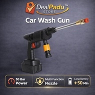 DealPadu 988VF High Pressure Car Washer Cordless Water Jet Gun Mesin Cuci Kereta