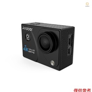 Andoer 4K 30FPS 1080P 60FPS Full HD DV 2.0in LTPS LCD Screen Wifi Waterproof 170°Wide Angle Outdoor 