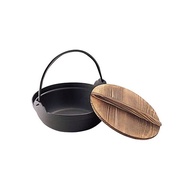 Ikenaga Iron WorksS Cast Iron Pot with Wooden Lid 30cm QKV5506