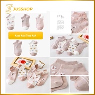 KAX Socks Cute Motif Short Socks Cute Adult Ankle Socks