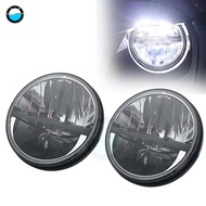 7inch 36W headlights LED H4 high&low beam headlamps with H4 to H13 adapter projector lamps for Land 
