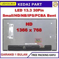 LCD LED 13.3 13 Inch 30 Pin 30pin Small Thin HD IPS Flat Box M133NWR9 R0 NT133WHM-N61