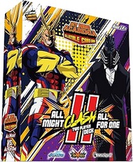 Jasco My Hero Academia Collectible Card Game All Might Vs. All for One Two Player Clash Decks | Trad