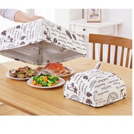 COD - Tudung Saji Penahan Panas Aneka Motif 21x21cm Penutup Sayur Meja Makan Food Cover Table Penutu