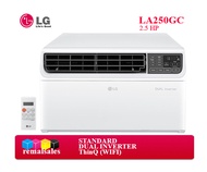 LG LA250GC 2.5HP (Remote) Dual Inverter Window Type Aircon