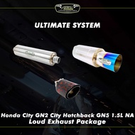 Honda City GN2 City Hatchback GN5 1.5L NA Loud Exhaust Package