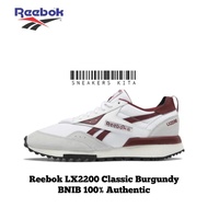 Reebok LX2200 Classic Leather Burgundy GY1533 100% Authentic Sepatu
