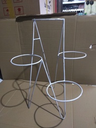 STANDING RAK POT 4 LUBANG/STANDING RAK POT BESI 4 SUSUN/STANDING RAK POT HIAS/RAK POT BUNGA BESI