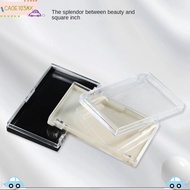 ICAOE103 False Lashes Show Box, Plastic Square Shape Eyelash Storage Box,  Storage Box