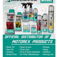 MOTOREX ENGINE OIL 4T / 2T / COOLENT - FORMULA 15W50 / POWER SYNT 10W50 10W60 / SPEED 10W40 1L -MINY