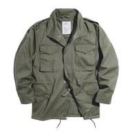 Madeng Workwear American Retro M65 Field เสื้อแจ็คเก็ต Mens Multi-pocket Workwear Jacket Replicated