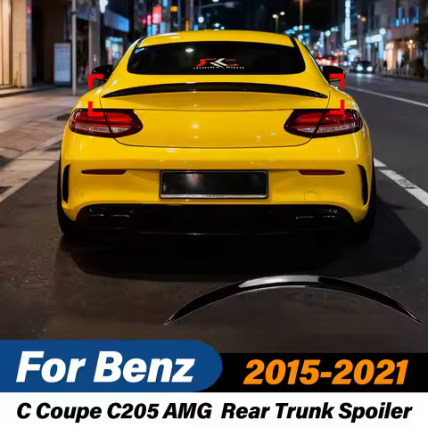 For Mercedes Benz C Coupe C205 C180 C200 C250 C300 C350e C400 C43 C63 AMG 2015 2016 2017 2018-2021 C