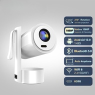 Upgraded Built-in Battery Outdoor Camping Projector R3 R3P HD 4K 1080P Android 13 Portable Wireless 