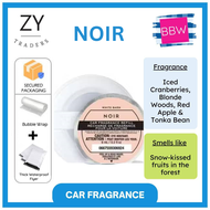 Bath & Body Works BBW Noir Car Fragrance Refill Holder Air Freshener 100% Authentic