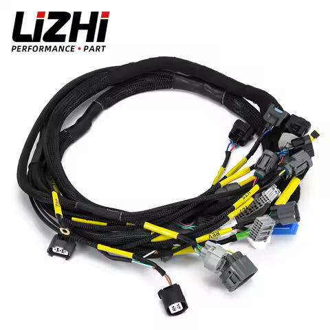 CNCH-OBD2-1 Tucked Engine Harness For 92-00 Honda Civic Integra B16 B18 D16 EK EG EM Engine Motor Wi