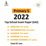 < 2022 > P5 SA2 Top Schools Exam Paper Primary 5