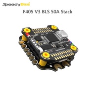 SpeedyBee F405 V3 50A FC&ESC Stack BMI270 F405 Flight Controller BLHELIS 50A 4in1 ESC 3-6S LiPo 30X3