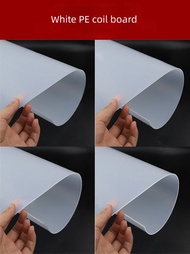 White PE Roll Board HDPE Black Polyethylene Board Wear-resistant Plastic Sheet Waterproof Pad 0.3 0.