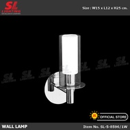 SL LIGHTING | Wall Lamp โคมไฟติดผนังภายใน ให้แสงสว่างนุ่มนวล ขั้ว E14 รุ่น SL-5-8596/1W
