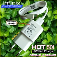 [ORIGINAL] Original INFINIX HOT 5Oi Fastcharging 18W Charger Made in INFINIX