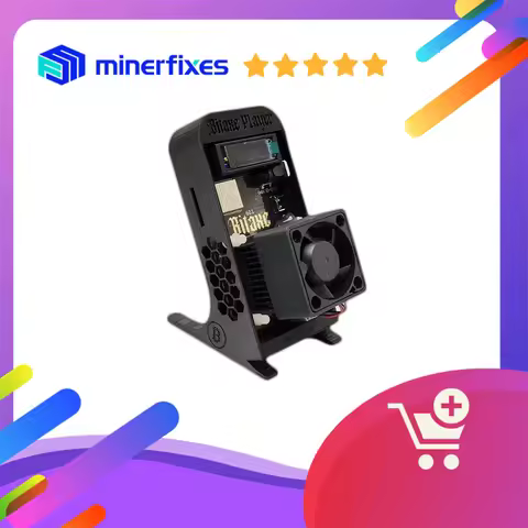 BTC BCH Bitaxe 601 Gamma 1.2TH/S BM1370 From Antminer S21 Solo Bitcoin Miners with EU PSU Home Use B