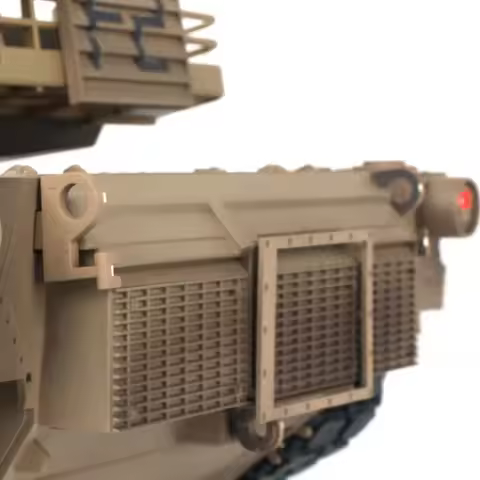 1/16 Scale 2.4Ghz Heng Long 7.0 Plastic Ver M1A2 Abrams RTR RC Tank 3918 Toucan Model TH17788-SMT8