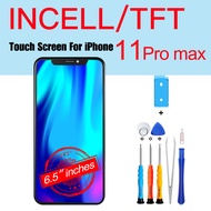 [FREEGIFT]Pinzheng skrin berkualiti tinggi LCD Incell OLED AMOLED OEM untuk X XR XS MAX 11 12 13 Pro