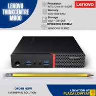 LENOVO THINKCENTRE M900 TINY PC| Core i5-6400T| 8GB RAM UP TO 32GB| SSD120GB-240-480 +HDD 500GB| WIN
