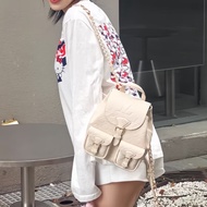 LV  backup 後背包 白色全皮 晶片款🔥