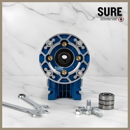 HP Worm Gearbox MRV 030 ratio 1:7.5 to/d 1:100 56B5 & 56B14 Flange 0.75 - 3 Electro Motorhp